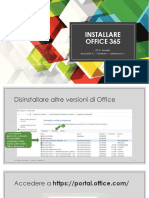 Installare Office 365