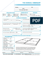 Emseal Expansion Joint Checklist 1