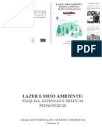 Lazer e Meio Ambiente Pesquisa Extensao