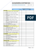 Checklist Penghamparan Aspalpdf PDF Free