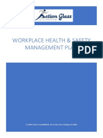 Workplace Health Safety Management Plan