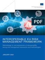 ENISA Report - Interoperable EU Risk Management Framework