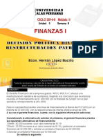 Semana 8 Restruturacion - Politica Dividendos