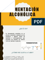 Fermentación Alcohólica