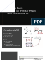 Gaseous Fuels Natural Gas Treating Process: Shankar Raman Dhanushkodi, PHD