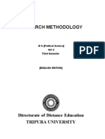 POLS-902C-Research Methodology