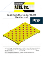 LE Caster Pallet 63 x 93 in Users Manual Rev 2