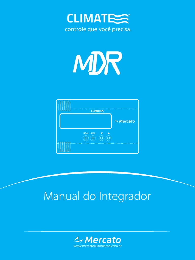 Manual do Display Remoto MDR Climate | PDF | Rede de computadores ...