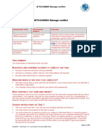 Sitxcom005 Manage Conflict: Full Name: Student Id: Anie210044