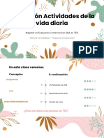 Evaluación Actividades de La Vida Diaria