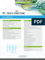ACP Revit Structure Exam Objectives 052517RA