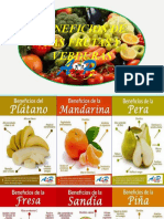 Beneficios de frutas y verduras