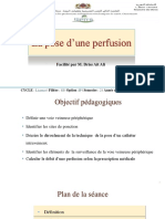 Pose Perfusion, Solutés Débit - Copie