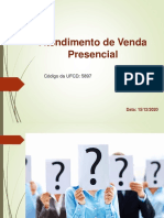 Atendimento Venda Presencial