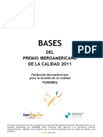 Bases Premio Iberoamericano Calidad