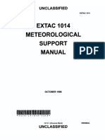 NATO Meteorological Support Manual