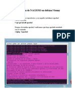 Intalacion y Configuracion de Nagios en Debian 5