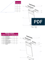 EHFE14T6MSBUS - PNC 911010283-00 Puerta / Door: Pos. Código Pieza Cant. Pos. Code Qty. Fault Codes SP Suggestion