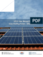 UPCL User Manual For Solar Rooftop Portal - Uttarakhand