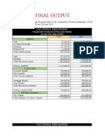 Final Output: Direction: Problem Solving. Presented Below Is The Comparative Financial Statements of Tan