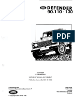 Land Rover Defender Lt77s Users Manual 570109