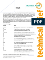 Pasteurised Milk: Process Flow Diagram