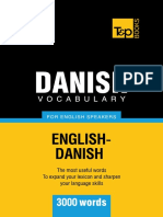 Danish Vocabulary For English Speakers PDF Free