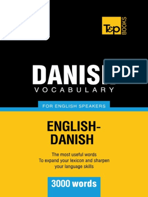 Danish Vocabulary For English Speakers PDF Free | PDF | Grammatical Gender  | Vocabulary