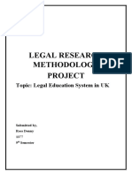 Legal Education System in UK