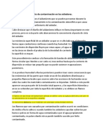 Efecto de Contaminación en Los Aisladores