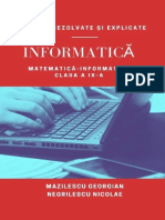 Informatica Clasa IX