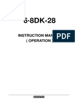 6,8dk-28 Instruction Manual (Operation)