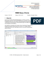 Programmdokumentation HBB Easy Clone