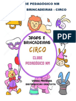 JOGOS E BRINCADEIRAS - CIRCO - CLUBE PEDAGÓGICO NM