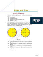 Unit 13 Motion and Time