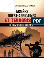 Damiba_Armées Ouest-Africaines et Terrorisme Réponses Incertaines