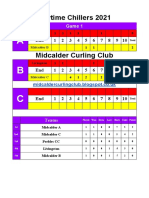 Midcalder Daytime Chillers - Game 1