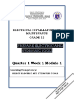 Quarter 1 Week 1 1: Electrical Installation and Maintenance Grade 12