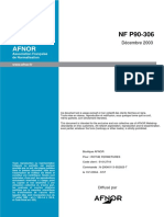 NF P90-306 2003 (FR)