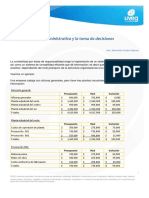 Instrucciones para Realizar La Tarea Centro de Costos, La Industrial S.A de C.V