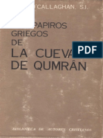 Los Papiros Griegos de La Cueva 7 de Qumrân ( PDFDrive )