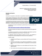 2a Carta Informativa Certificacion Taller FeCoSuL