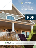 Ply Gem Variform Vinyl Siding Product Guide