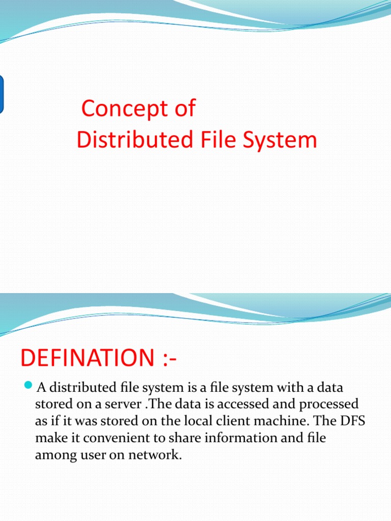 Intro to Distributed File Systems | PDF