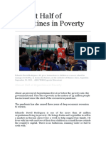 Almost Half of Argentines Live in Poverty