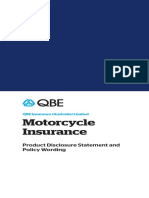 QM838-0421 Motorcycle Insurance PDS (Web)