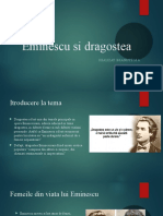 Eminescu Si Dragostea