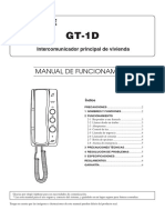 Gt Manual de Funcionamiento Gt-1d