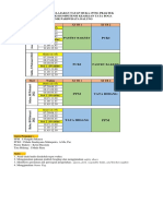 Jadwal PTM Kelas XI TB SMK Dalung