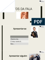 Atos Da Fala